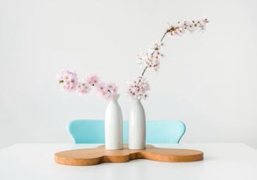 Ceramic Blossom Vase Set