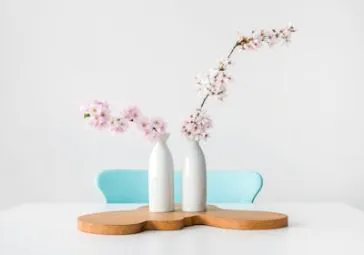 Ceramic Blossom Vase Set