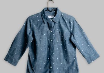 Chambray Casual Shirt